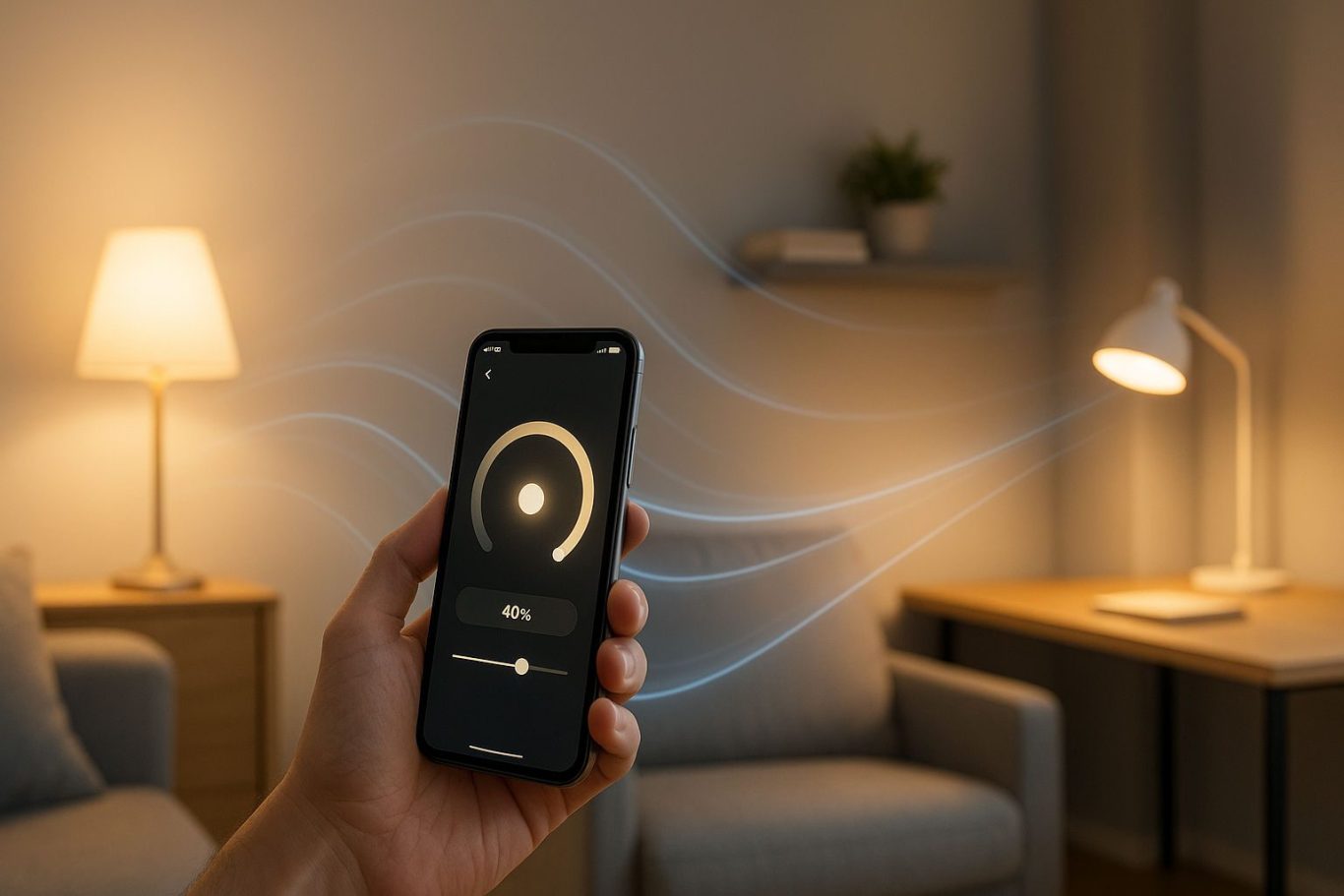 Ist Zigbee langsamer als WLAN – verständlich erklärt im DELiver-light Ratgeber Smart-Home-Szene mit Zigbee- und WLAN-Lampen – erklärt, ob Zigbee langsamer als WLAN ist
