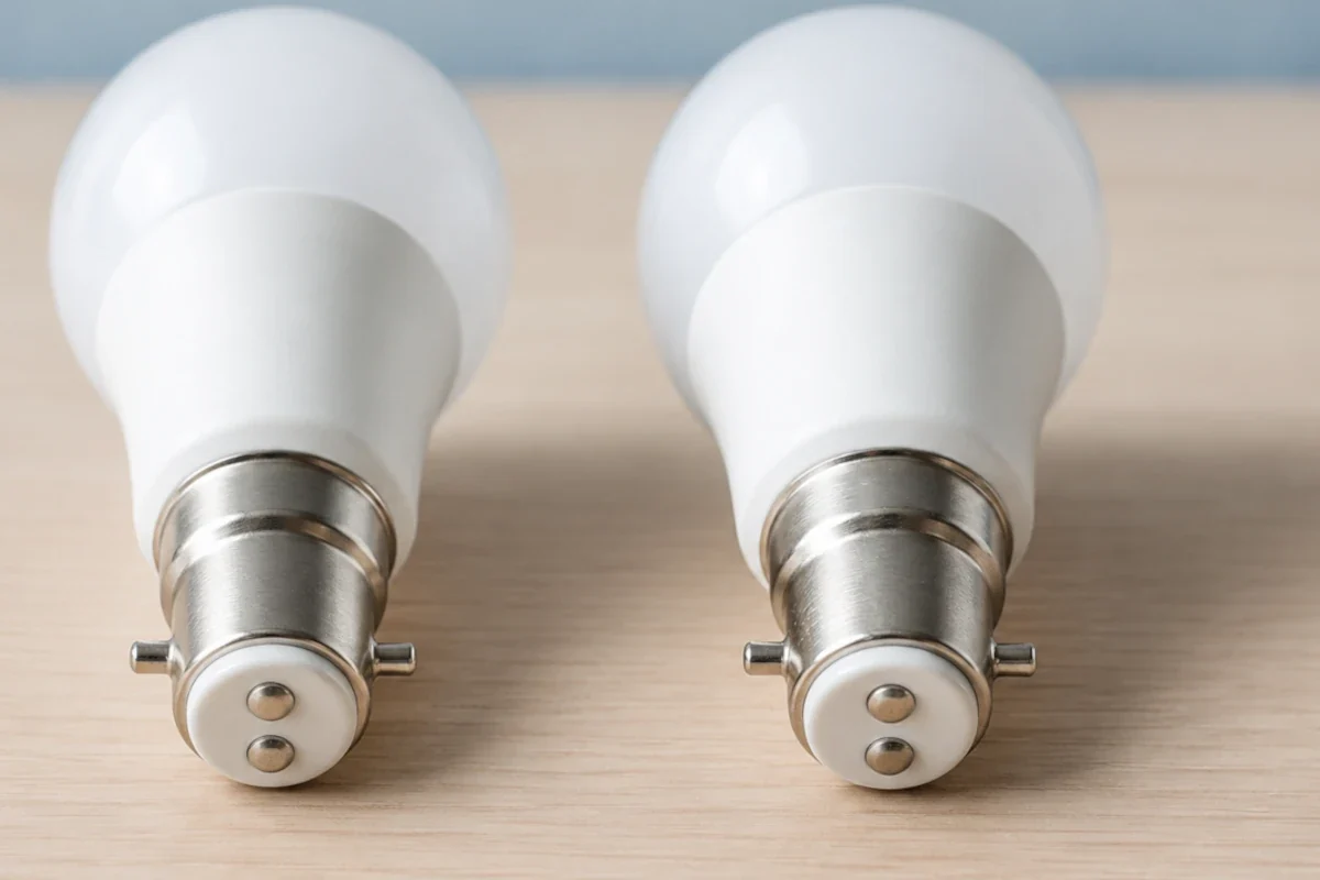 BA15d Bajonettsockel und passende LED-Leuchtmittel erklärt BA15d LED-Leuchtmittel mit Bajonettsockel und Doppelkontakt