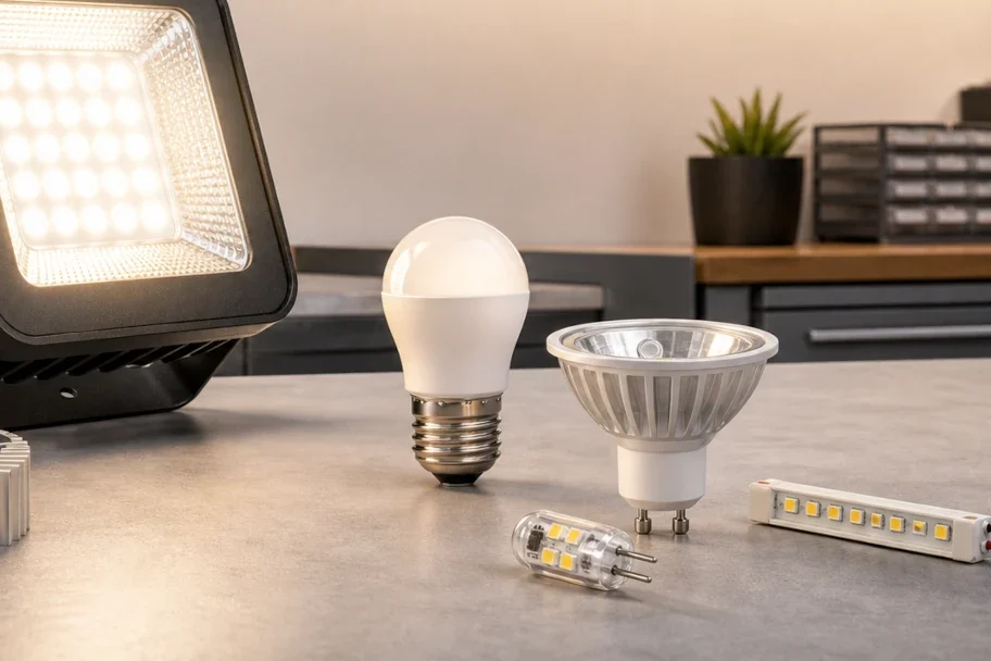 Vergleich zwischen 12V LED und 230V LED Leuchtmitteln für verschiedene Anwendungen